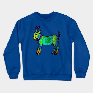 Psychedelic Goat Crewneck Sweatshirt